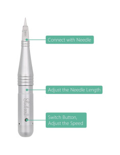 Máquina de Maquillaje Permanente Pinkiou MicroPigmentación 15,000rpm 2