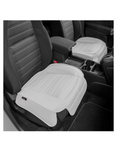 Cubiertas de Asiento Delantero Motor Trend Blancas - Juego de 2