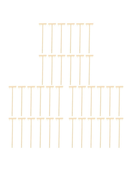 Juego de Rastrillos Zen de Bambú YARNOW 36 Pcs Miniatura