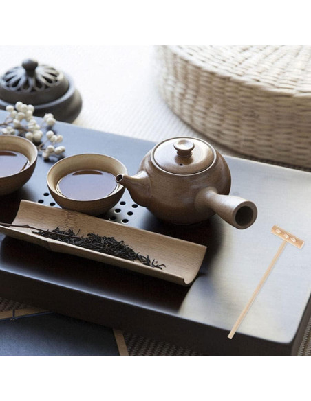 Juego de Rastrillos Zen de Bambú YARNOW 36 Pcs Miniatura