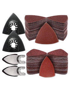 Kit de Lijado 104 Piezas Gulrear - Almohadillas y Papel de Lija