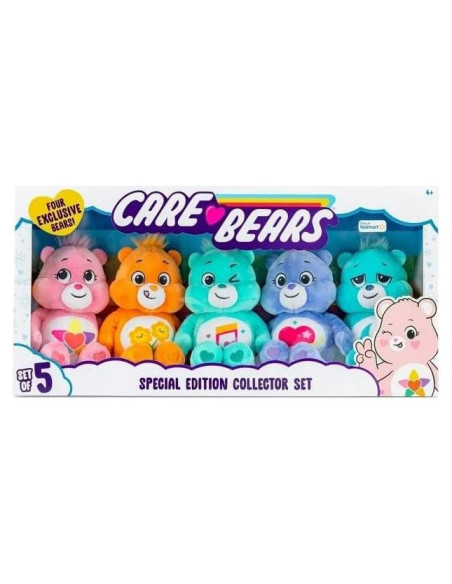 Conjunto de Peluches Care Bears Edición Especial 5 Piezas