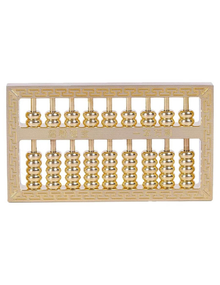 Ábaco Miniatura de Cobre y Latón Ailuter 9.91x5.58cm