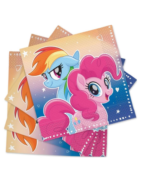 Servilletas de Papel My Little Pony - 16 Pcs 16.5x16.5 cm