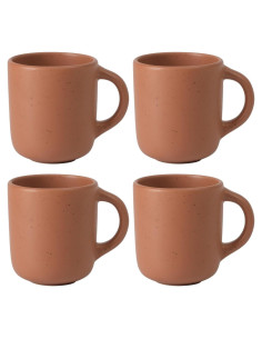 Juego de Tazas de Cerámica Bloomhouse 4 Piezas 532ml