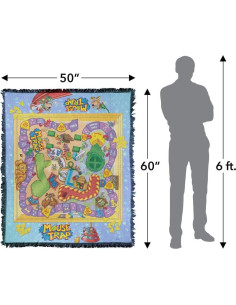 Manta Trampa para Ratones LOGOVISION 127x152cm Algodón 2