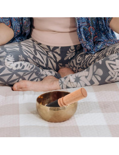 Martillo de Cuenco Cantante Milisten de Madera para Meditación 2