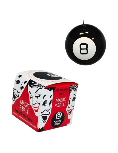 Adorno de Bola Mágica 8 Hallmark 2008 6.35cm