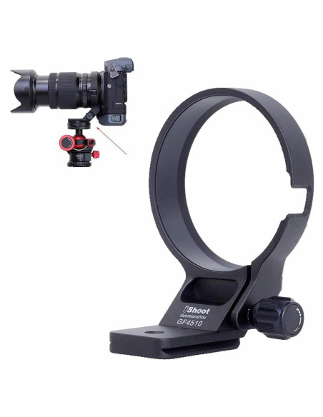 Anillo de Montaje en Trípode iShoot IS-GF4510 para Lente Fuji GF 45-100mm