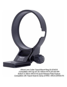 Anillo de Montaje en Trípode iShoot IS-GF4510 para Lente Fuji GF 45-100mm 2