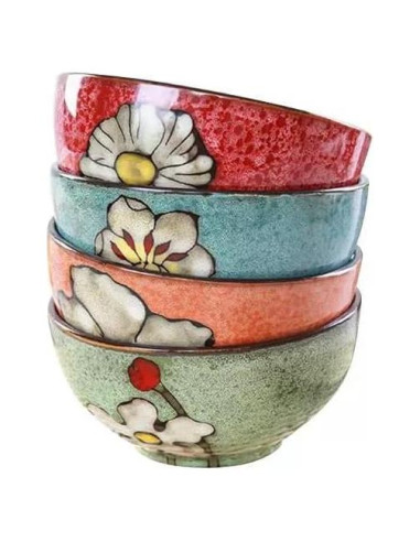 Juego de Cuencos de Cerámica Rockgoldbug 4 Piezas 1.8kg