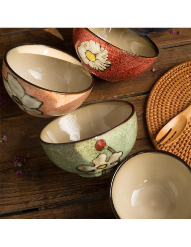 Juego de Cuencos de Cerámica Rockgoldbug 4 Piezas 1.8kg