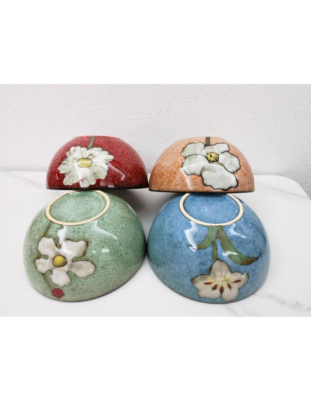 Juego de Cuencos de Cerámica Rockgoldbug 4 Piezas 1.8kg