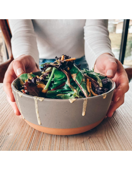 Juego de 4 Cuencos Cerámicos MORA 740ml Apto Microondas