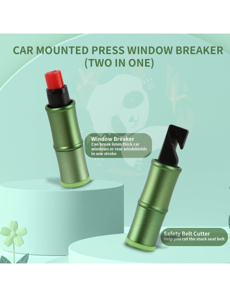 Kit de Emergencia PSLER 2-en-1 Martillo de Seguridad y Cortador