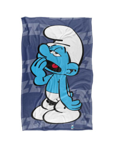 Manta Suave Pitufo Perezoso Logovision 91x147 cm 2