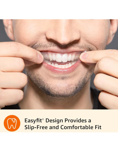 Kit de Tiras Blanqueadoras de Dientes Amazon Basics 10 Días