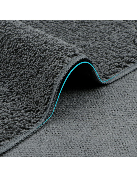 Conjunto de Toallas de Microfibra Orighty 50 Piezas 30x30 cm Gris