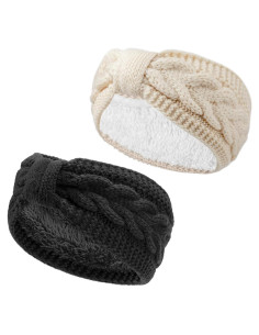 Diadema de Invierno AQOKKA para Mujeres - Calentadores de Orejas