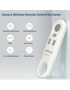 Control Remoto Inalámbrico AODELAN BR-E1A para Cámara Canon 2