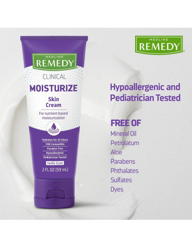 Crema Hidratante Medline Remedy 59 ml - Paquete de 24 Unidades