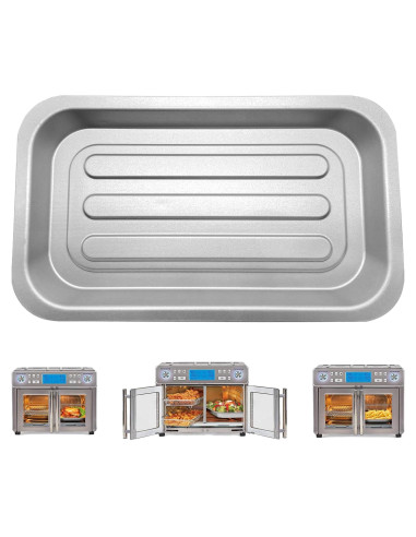Bandeja de Acero para Freidora de Aire Emeril Lagasse 29.2x17cm