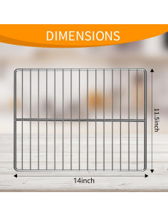 Rejilla de Alambre para Freidora de Aire Emeril Lagasse 25 QT 35.56x29.21 cm 2