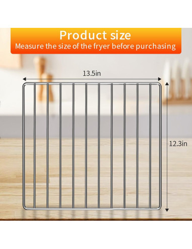 Rejilla para Freidora de Aire Ninja Foodi SP351 34.3x31.2cm