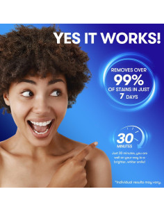 Tiras Blanqueadoras MySmile - Blanqueamiento Dental Sin Sensibilidad - Kit de 7 Tratamientos 2
