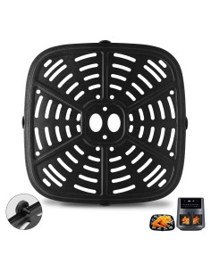 Sartén para Freidora de Aire Holstein 7.6 QT Acero Inoxidable