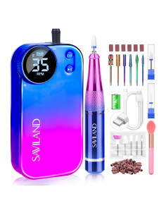 Taladro de Uñas Eléctrico Saviland PRO 35000RPM Portátil