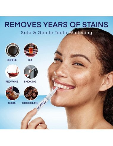 Bolígrafo Blanqueador de Dientes AsaVea 40+ Usos Menta