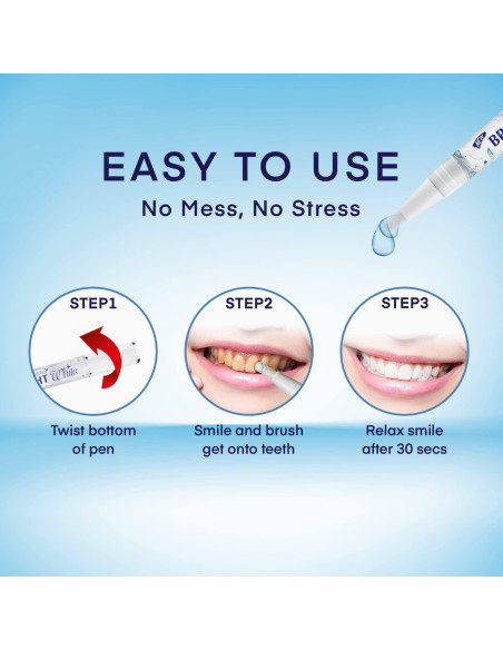 Bolígrafo Blanqueador de Dientes AsaVea 40+ Usos Menta