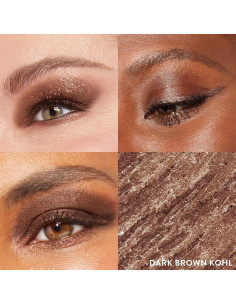 Lápiz de Ojos Kajal Laura Geller Marrón Oscuro 1 Cuenta 2