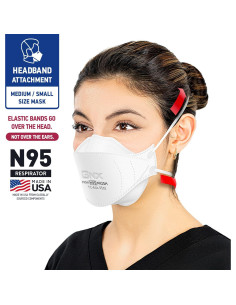 Máscara N95 BNX Certificada NIOSH - Paquete de 20 Unidades 2
