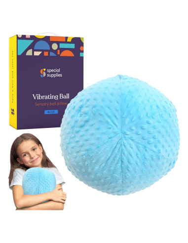 Almohada Vibrante Terapéutica Suministros Especiales 30x30 cm Azul