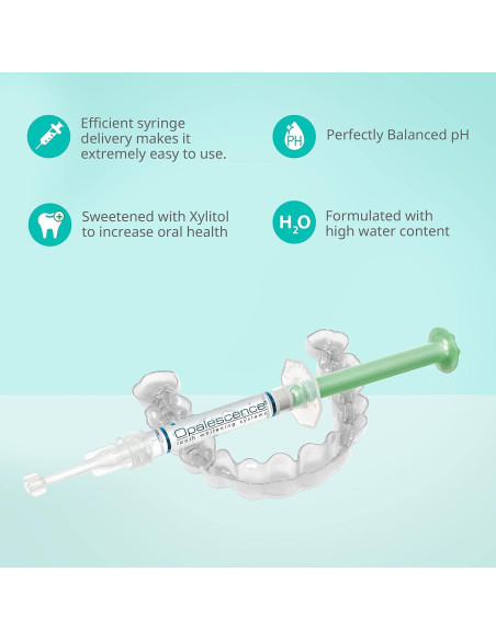 Kit de gel blanqueador dental Opalescence 15% - 4 jeringas