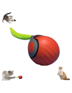 Juguete Interactivo para Gatos Speedy Tail 3.0 Naranja