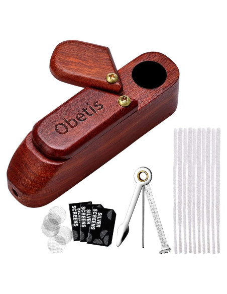 Juego de Pipas de Tabaco Hechas a Mano Obetis con Accesorios