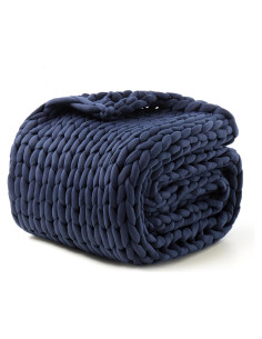 Manta con peso Goodhipi 101.6x152.4 cm Algodón Azul