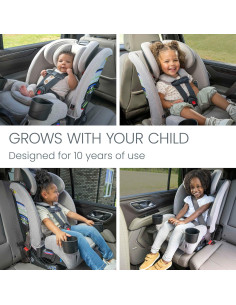 Asiento de Auto Britax One4Life Slim 10 Años, 44.5 cm 2