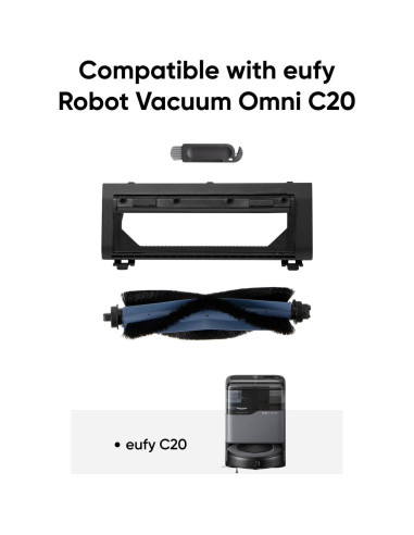Accesorios eufy para Aspiradora Robot C20 Omni - 1 Cepillo Rodante