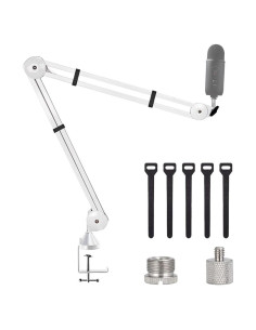 Soporte de Micrófono Ajustable BOMGE BG-MS01 Blanco 2kg