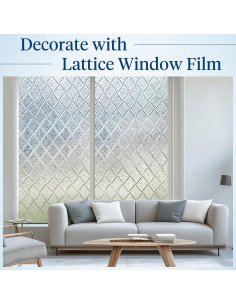 Película de Privacidad Haton 44.5x200 cm Vinilo Transparente 2