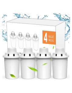 Filtros de Reemplazo PETNF para Fuente de Agua 4 Paquetes