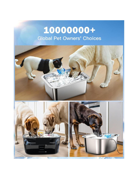 Filtros de Reemplazo PETNF para Fuente de Agua 4 Paquetes