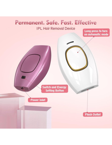 Eliminador de Vello Lásers IPL Playexen para Todo el Cuerpo