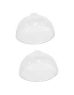 Garneck 2 Piezas Tapa de Vapor para Huevos Plástico Resistente