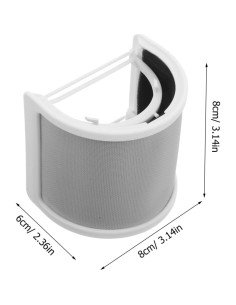 Funda de Viento para Micrófono VICASKY con Filtro Pop U 2