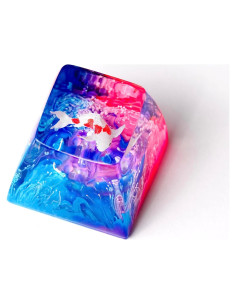 Teclas Artesanales Koi Rojo Otaku Kraft Cherry MX 1U